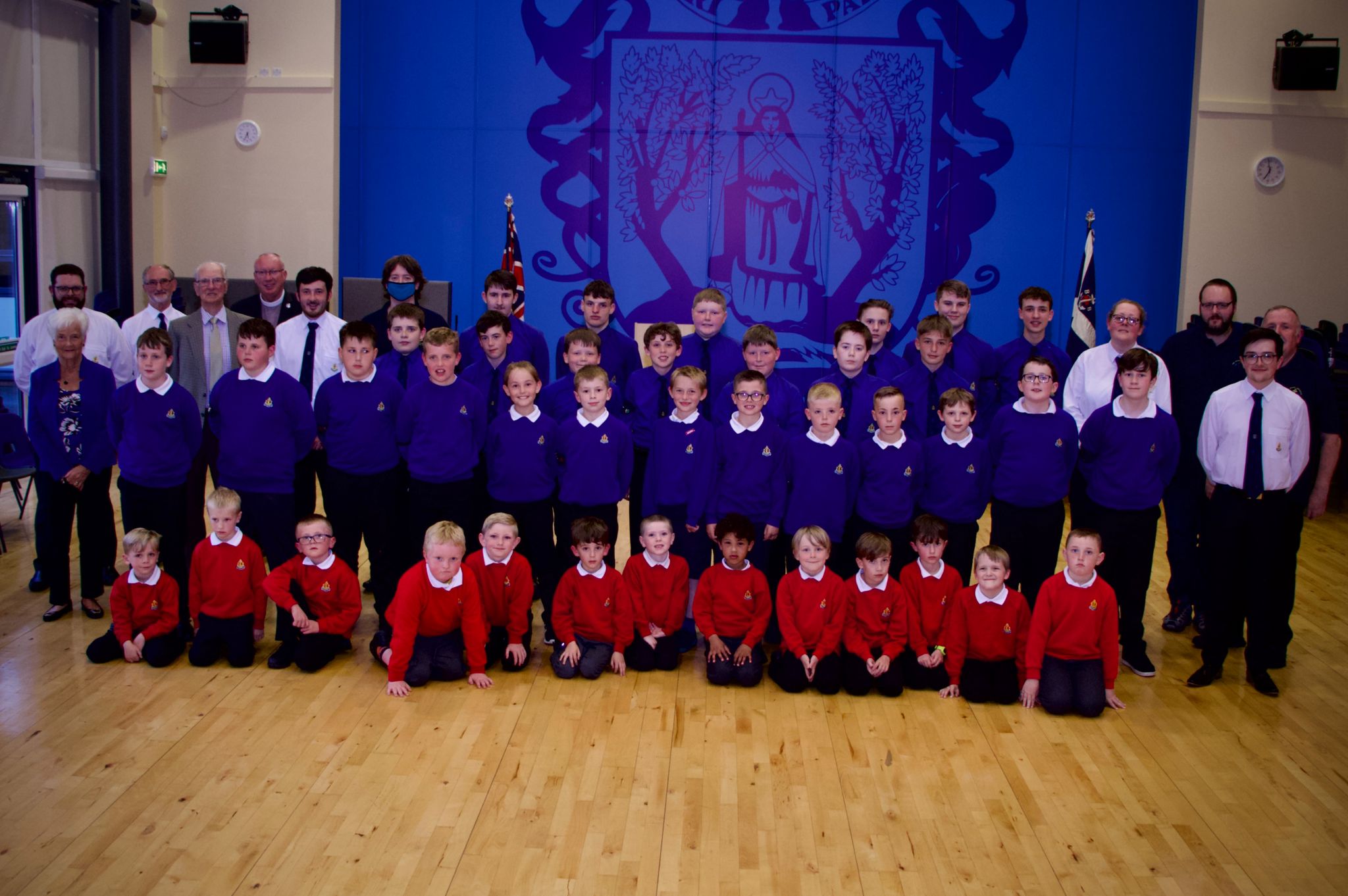 8th Stirling Boys Brigade group photo